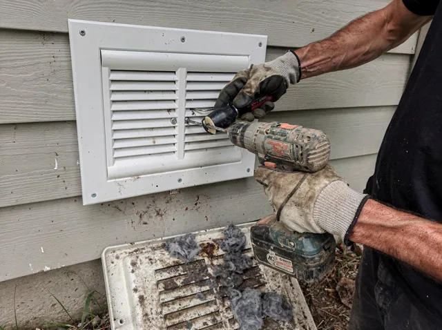 Dryer Vent Cover Replacement in Winthrop