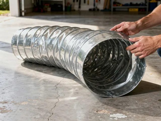 Winthrop Dryer Vent Cleaning specialist using advanced equipment for thorough duct cleaning in Winthrop