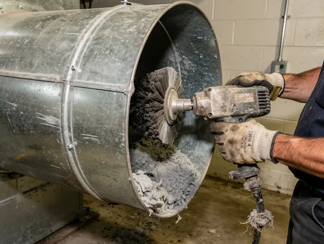 Industrial-grade dryer vent cleaning by Winthrop Dryer Vent Cleaning in Winthrop